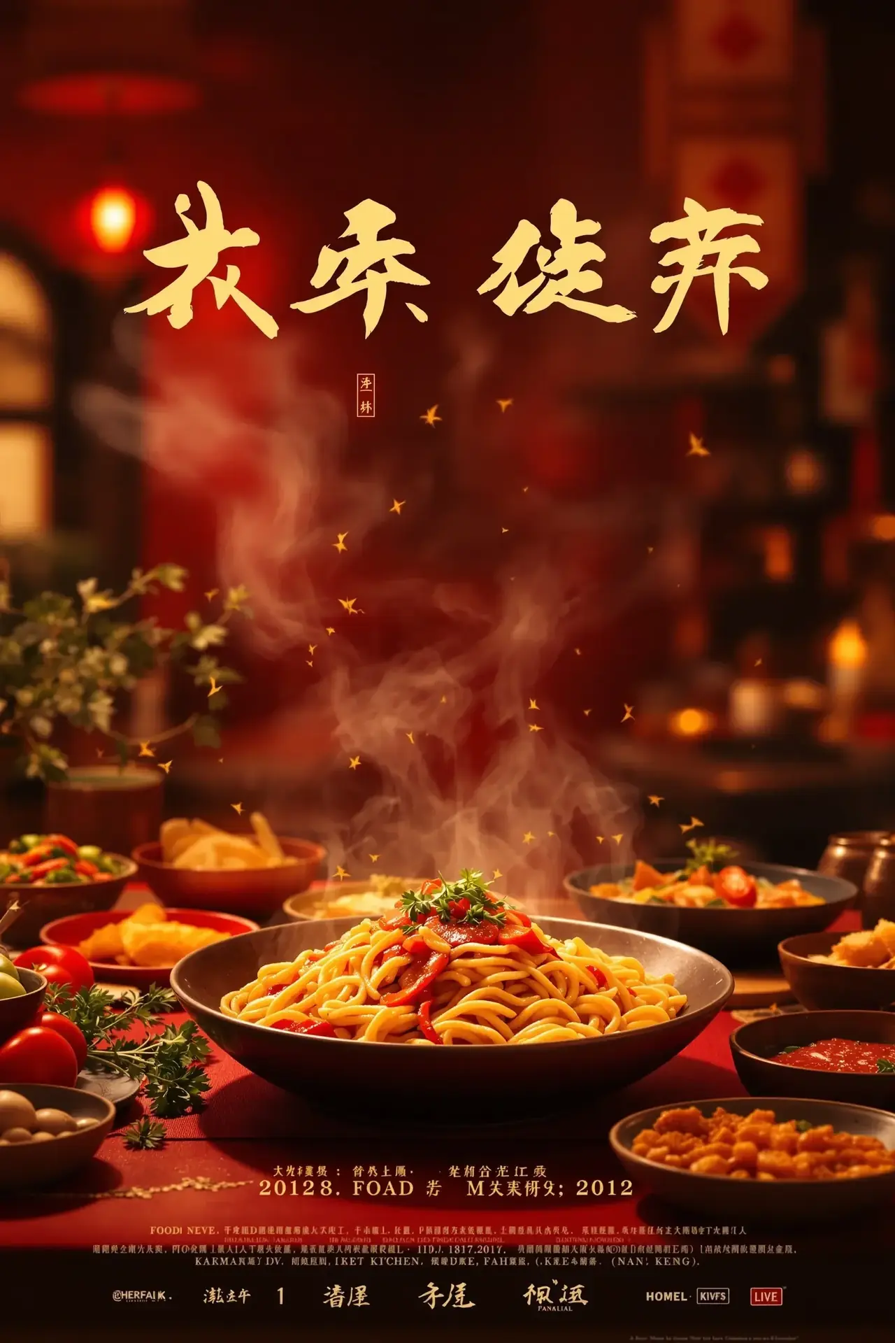 电影《味觉山河》海报