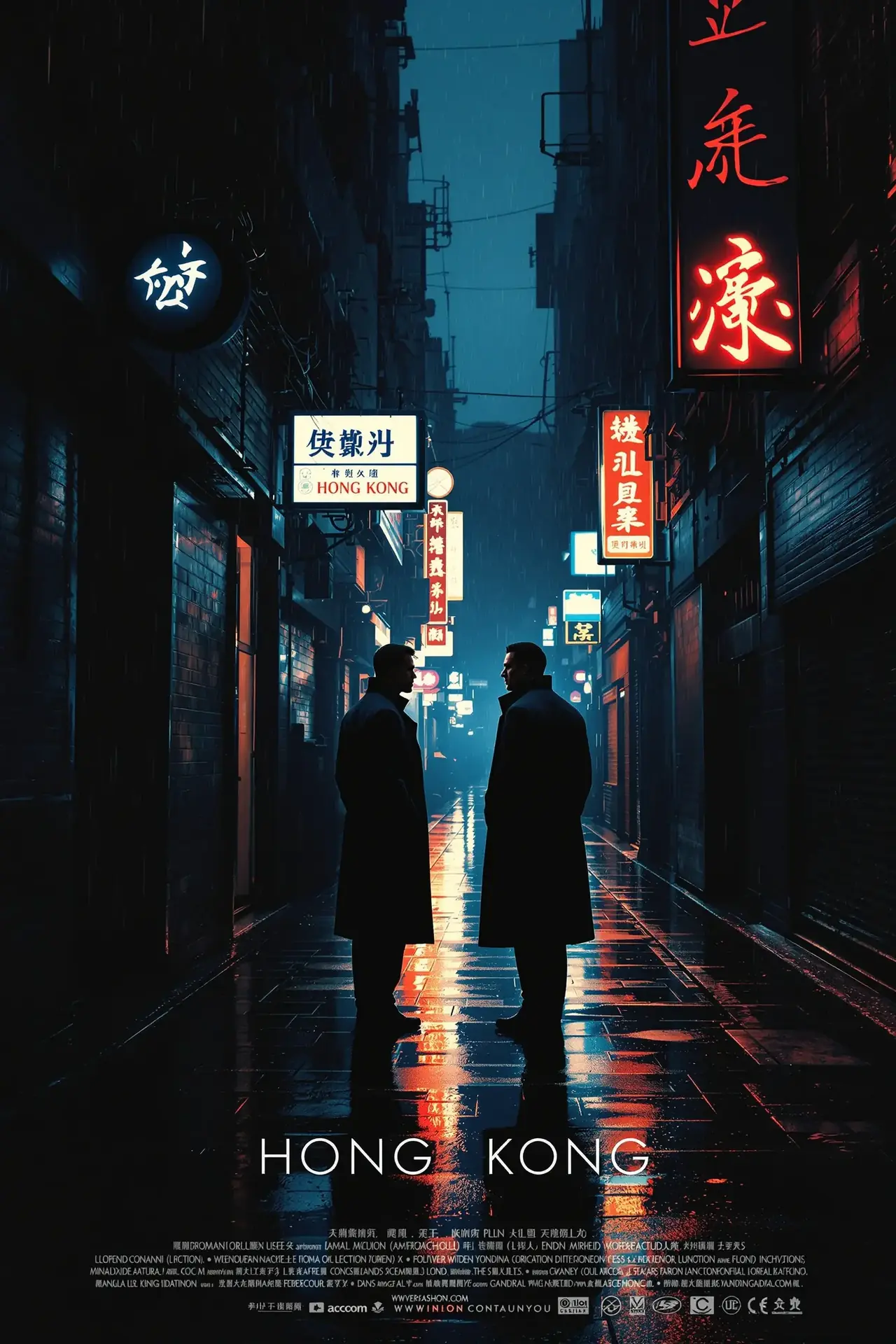 电影《暗夜追凶》海报